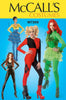 McCall's - M7269 Villainess / Super-Heroine Bodysuits & Ruffled Skirts - WeaverDee.com Sewing & Crafts - 1