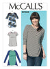 McCall's Pattern M7286 Misses' Raglan Sleeve Tops