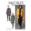 McCall's - M7262 Misses'/Women's Sweater Coat & Poncho | Easy - WeaverDee.com Sewing & Crafts - 1