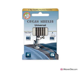 ORGAN Standard - Universal Machine Needles [Pack of 5]
