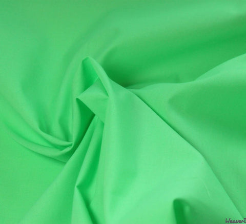 WeaverDee - Poly Cotton Fabric / Lime Green - WeaverDee.com Sewing & Crafts - 1