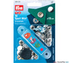 Prym - Press Studs (No-Sew) - Silver 13mm Heavyweight: Pack of 10 - WeaverDee.com Sewing & Crafts - 1