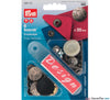 Prym - Press Studs (No-Sew) - Silver, Island Design 20mm: Pack of 6 - WeaverDee.com Sewing & Crafts - 1