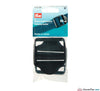 Prym - Clamping Buckles Plastic 50mm Black (Pack of 2) - WeaverDee.com Sewing & Crafts - 1