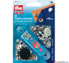 Prym - Press Studs (No-Sew) Caravan & Yacht - Silver 15mm: Pack of 10 - WeaverDee.com Sewing & Crafts - 1