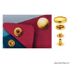 Prym - Press Studs (No-Sew) - Gold 12mm: Pack of 10 - WeaverDee.com Sewing & Crafts - 2