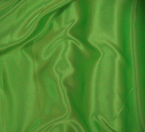 WeaverDee - Liquid Satin Fabric / Lime - WeaverDee.com Sewing & Crafts