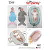 Simplicity Pattern S8568 Baby Accessories