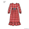 Simplicity - S8272 Child's / Girl's Sleepwear & Robe - WeaverDee.com Sewing & Crafts - 3