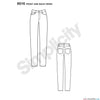 Simplicity Pattern S8516 Misses' Mimi G Skinny Jeans