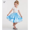 Simplicity Pattern S8627 Child's Disney Character Skirts