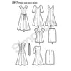Simplicity Pattern S2917 Dresses (Miss & Plus)