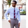 Simplicity Pattern S8427 Men's Fitted Shirt with Collar & Cuff Variations by Mimi G