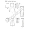 Simplicity Pattern S8621 Child's / Girls' Dress, Top, Pants & Camisole