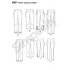 Simplicity Pattern S8561 Misses' & Women's Leggings