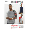 Simplicity Pattern S8613 Men's Knit Top by Mimi G Style
