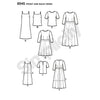 Simplicity Pattern S8545 Misses' / Miss Petite Dress & Top