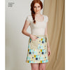 Simplicity Pattern S8133 Misses' Learn to Sew Wrap Skirts