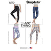 Simplicity - S8212 Misses' Knit Leggings - WeaverDee.com Sewing & Crafts - 1
