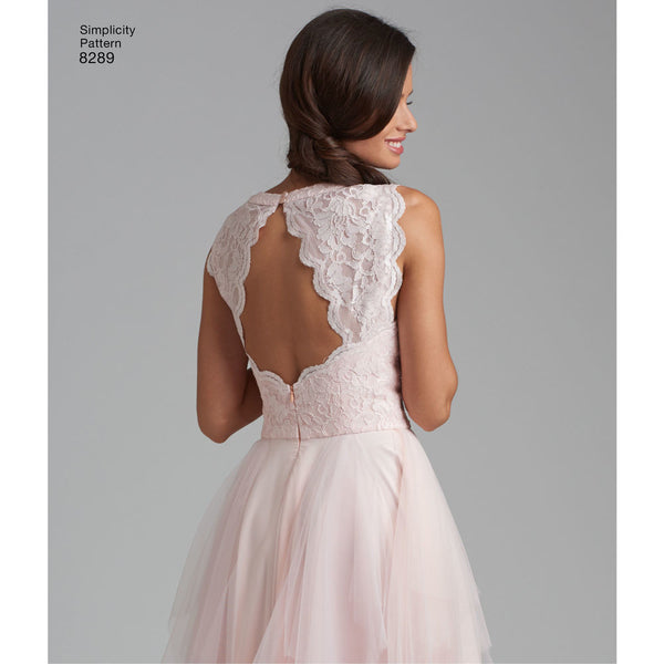 Simplicity Pattern S8289 Misses' Special Occasion Dresses – WeaverDee.com