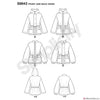 Simplicity Pattern S8843 Misses' Anorak Jacket