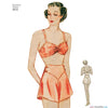 Simplicity Pattern S8510 Misses' Vintage 1930s Brassiere and Panties