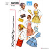 Simplicity Pattern S6206 Vintage Gifts & Kitchen Accessories