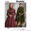 Simplicity Pattern S8768 Misses' Fantasy Costumes