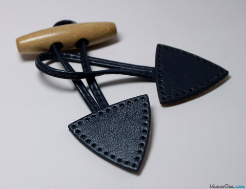 Prym - Toggle Button Leather Fixing Navy - WeaverDee.com Sewing & Crafts - 2