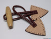 Prym - Toggle Button Leather Fixing Brown - WeaverDee.com Sewing & Crafts - 3