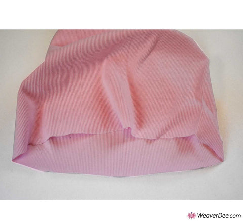 Tubular Ribbing Cotton Fabric - Baby Pink