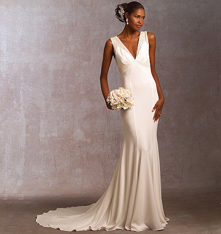 Vogue Pattern V1032 Misses' Wedding Dress