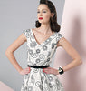 Vogue - V1172 Misses'/Misses' Petite Dress and Belt | Average | Vintage 1950s - WeaverDee.com Sewing & Crafts - 5