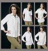 Vogue - V8689 Misses' Shirt | Easy | Custom Fit - WeaverDee.com Sewing & Crafts - 2