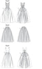 Vogue - V8729 Misses' Wedding Dress and Underskirt | Advanced | Vintage 1950s - WeaverDee.com Sewing & Crafts - 7
