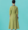 Vogue - V8875 Vintage 1950s Misses' Dress, Belt, Coat & Detachable Collar - WeaverDee.com Sewing & Crafts - 6