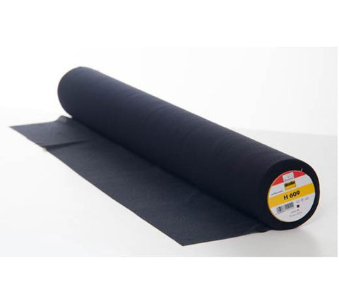 Vilene Interfacing - Lightweight, Bi-Elastic / Black