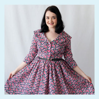 Blog Post on The Crafty Pinup: Simplicity S1459 Vintage 1950s Shirt Dress