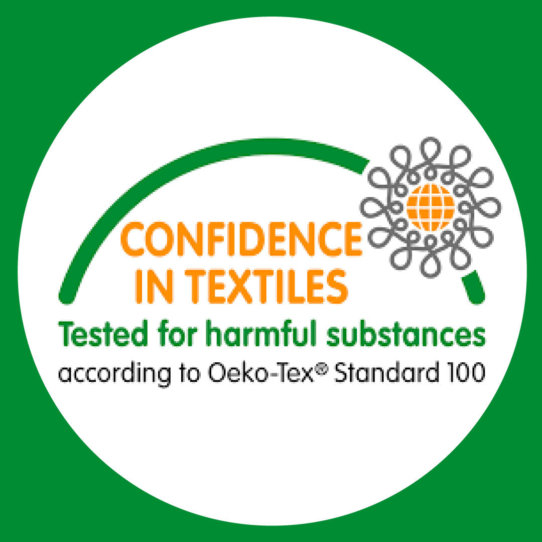 Certification according to OEKO-TEX® STANDARD 100- Products tested for  harmful substances