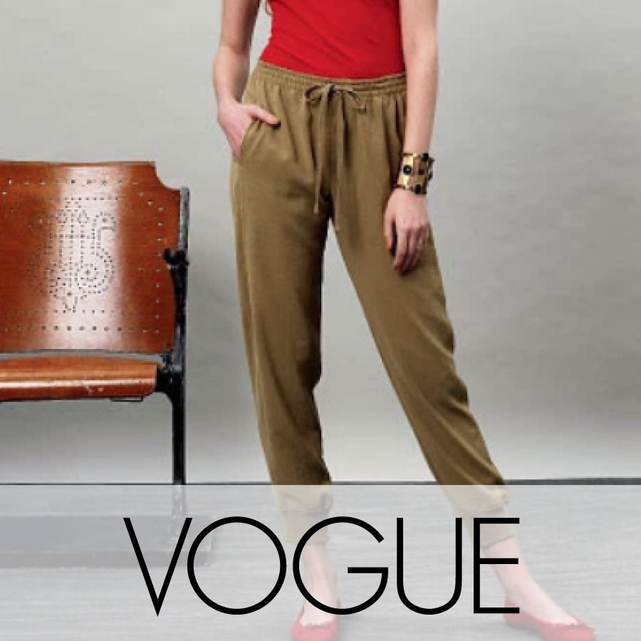 The Shape Debate Vogue Staff Divided Over Harem Pants  Vogue