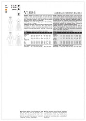 CLEARANCE • VOGUE SEWING PATTERN MISSES' VINTAGE DRESS 1084