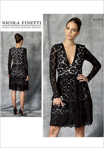 CLEARANCE • VOGUE PATTERN  MISSES' DRESS 1471