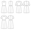 CLEARANCE • BUTTERICK PATTERN MISSES'/MISSES' PETITE GATHERED DRESSES 6450