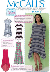CLEARANCE • McCall's Pattern MISSES' DRESSES 7348