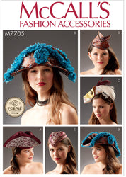 CLEARANCE • McCall's Pattern MISSES' HATS 7705