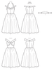 CLEARANCE • McCall's Pattern MISSES' DRESSES AND CUMMERBUND 7748