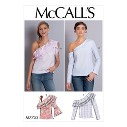 CLEARANCE • McCall's PATTERN MISSES' TOPS 7753