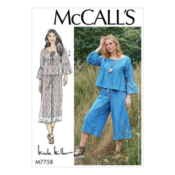 CLEARANCE • McCall's Pattern MISSES' TOP AND PANTS 7758