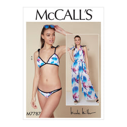 MCCALL'S PATTERN MISSES' BIKINI, JUMPSUIT AND BELT 7787