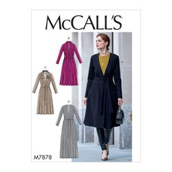 CLEARANCE • McCall's PATTERN MISSES' JACKET AND BELT 7878